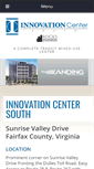 Mobile Screenshot of innovationcentersouth.com