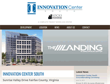 Tablet Screenshot of innovationcentersouth.com